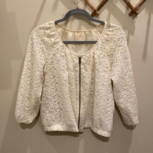 Pins and Needles lace top